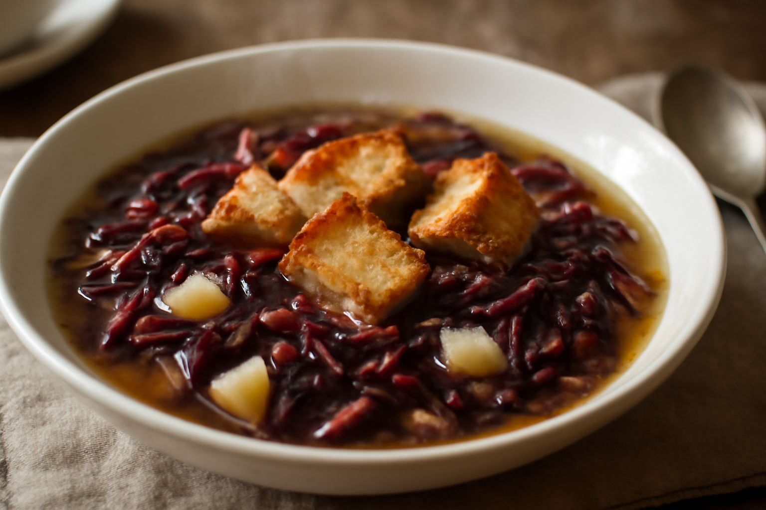 Zuppa di radicchio