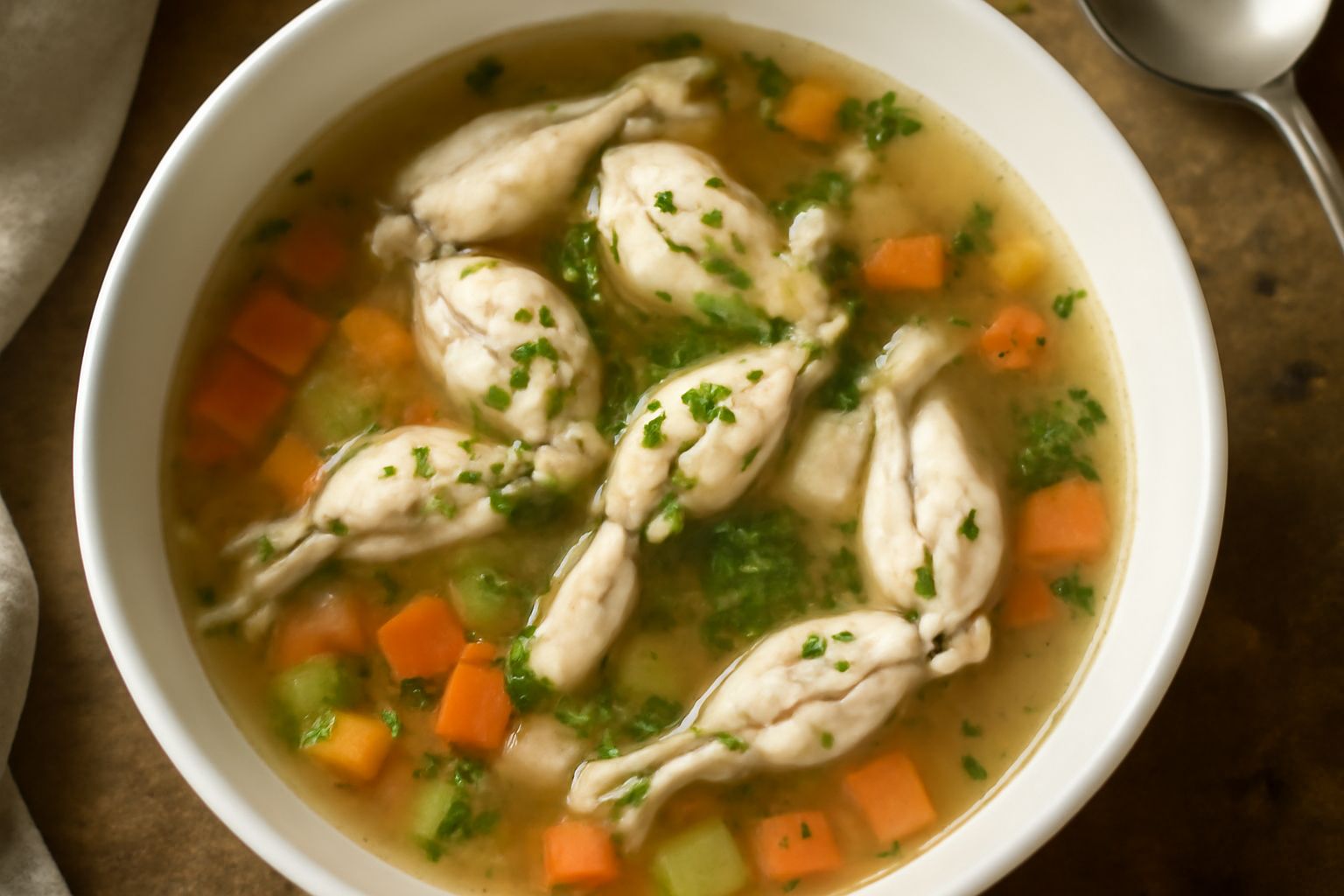 Zuppa di ranocchi