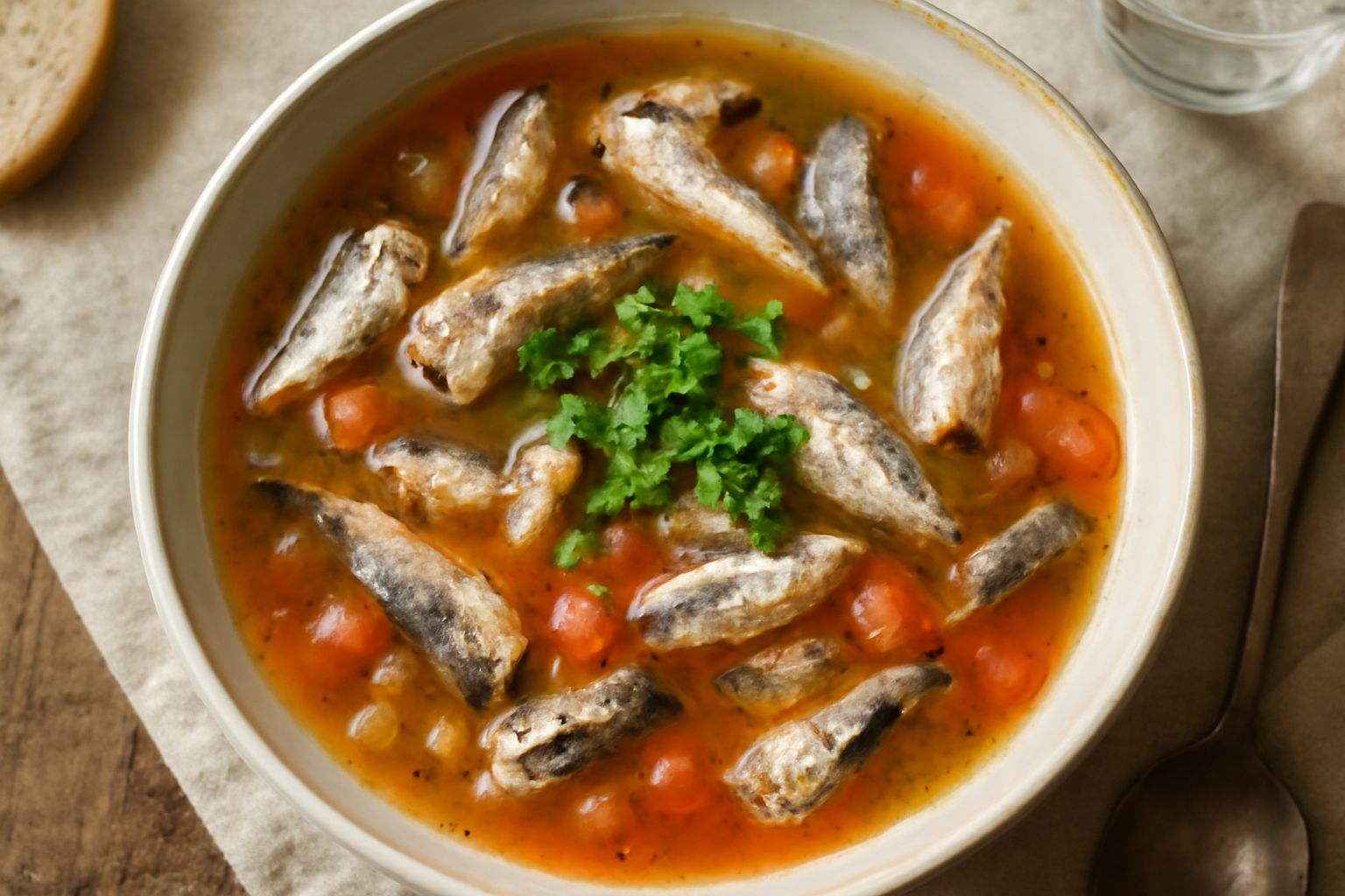 Zuppa di sardine