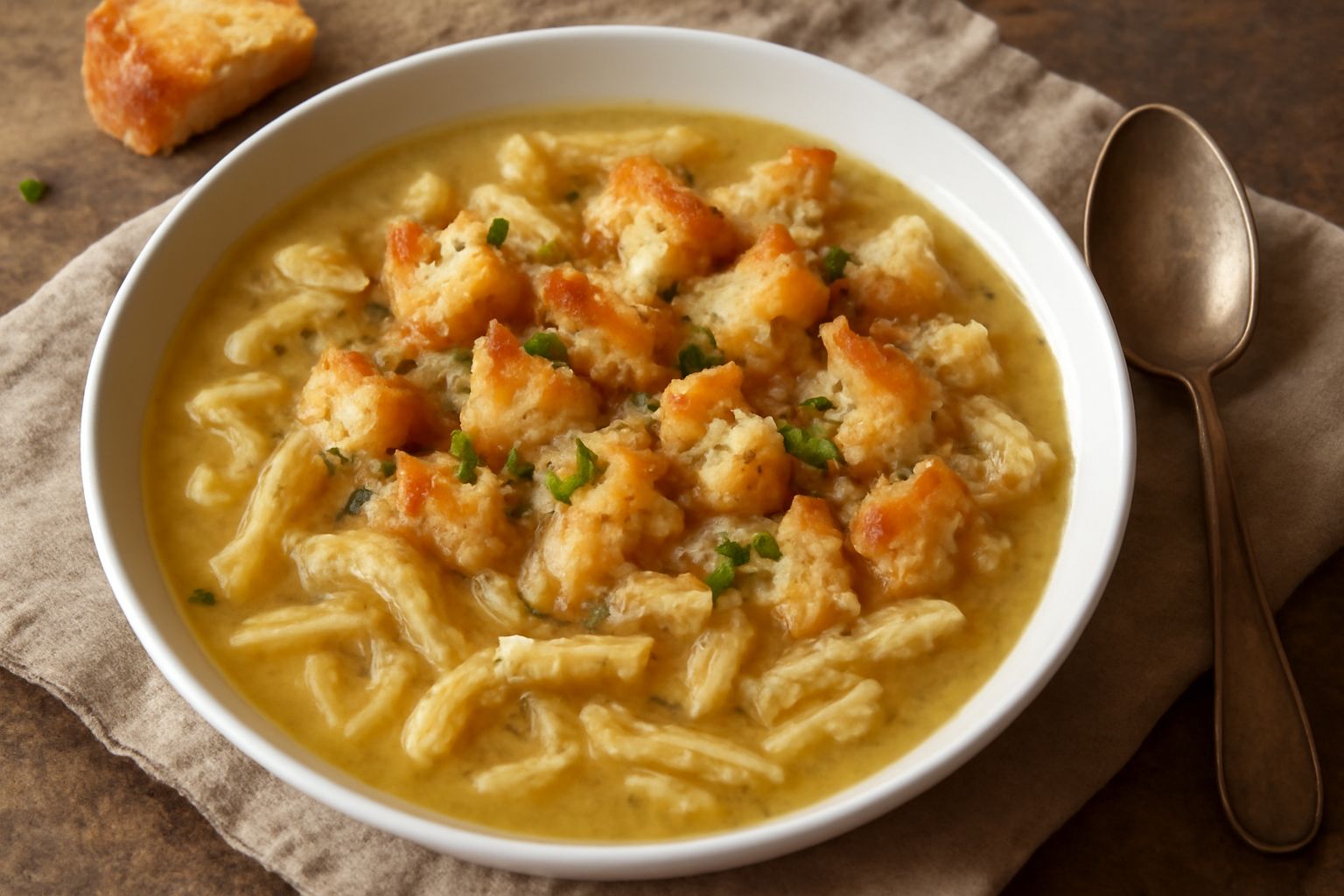 Zuppa di trippa e pane