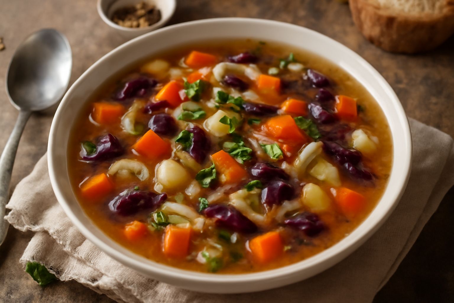 Zuppa di verdure invernale