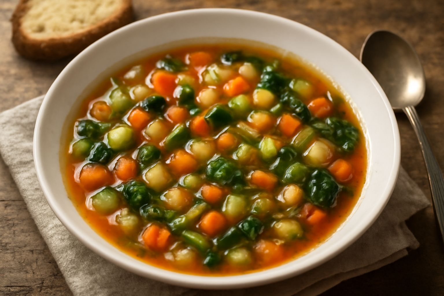 Zuppa di Verdure Povere