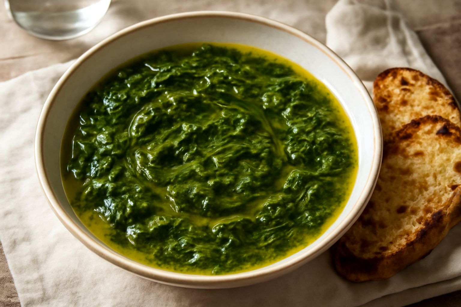 Zuppa di verdure selvatiche