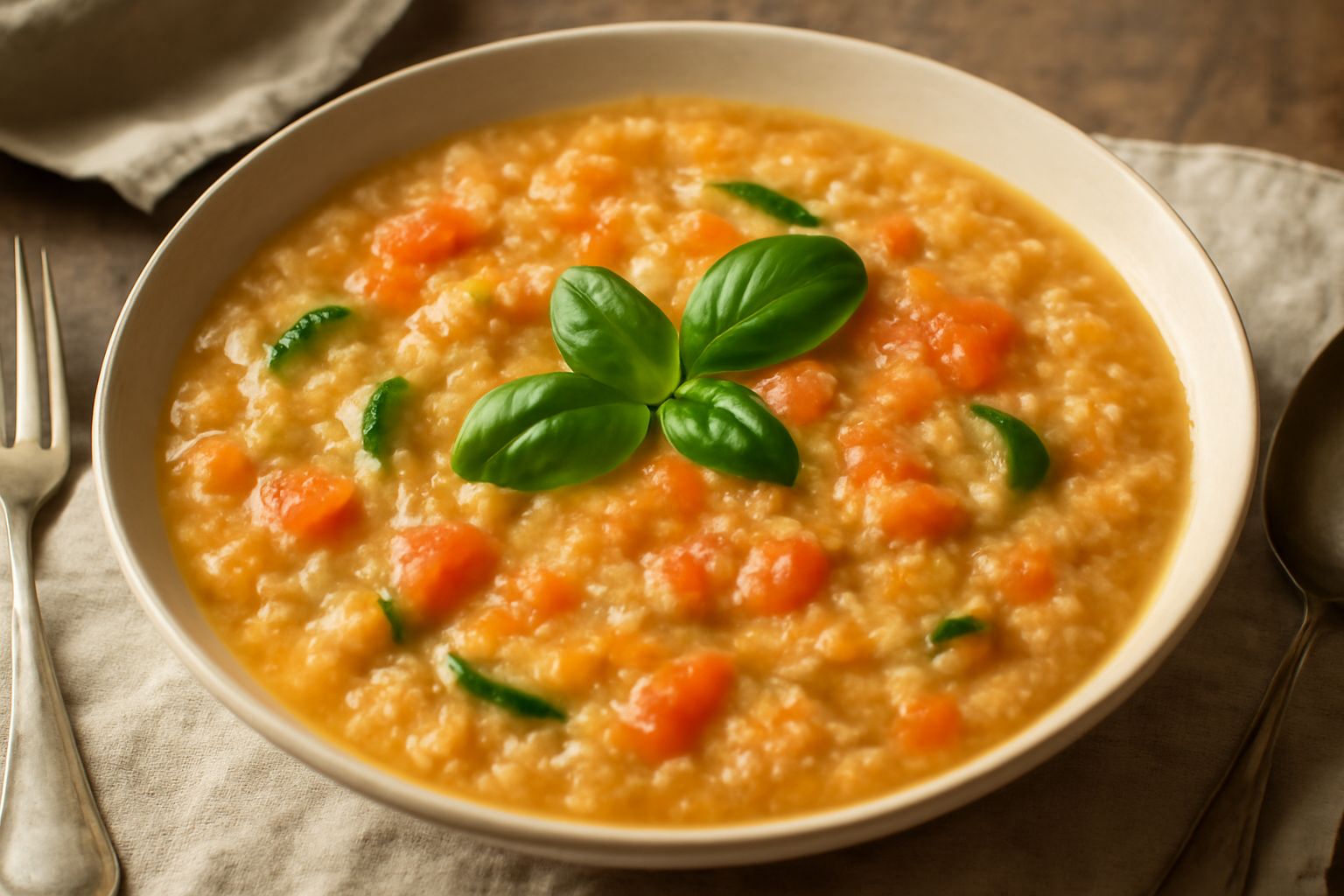 Zuppa di verdure stantie