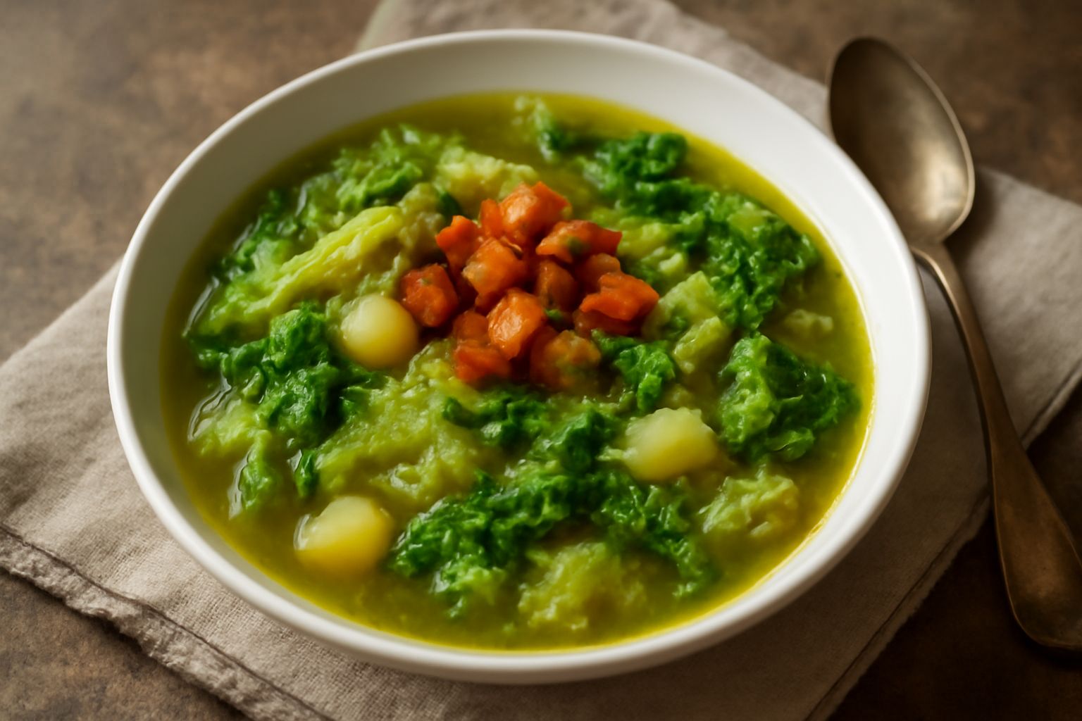 Zuppa di verza e patate