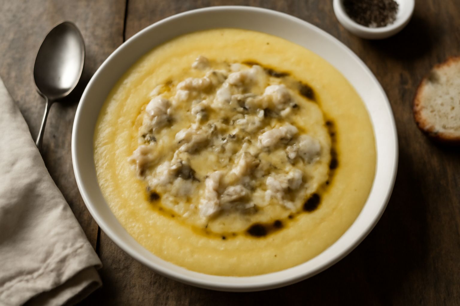 Zuppa poenta e baccalà