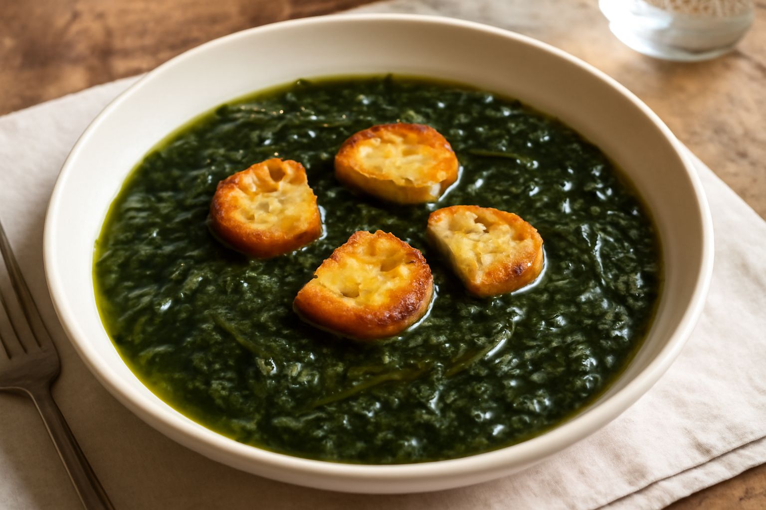 Zuppe di erbe selvatiche