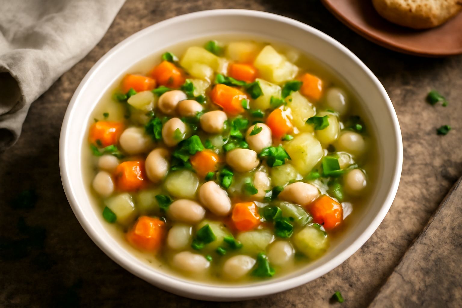 Zuppe di verdure miste